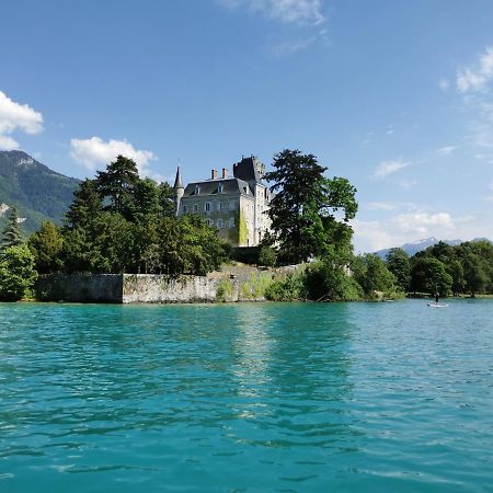 La Baie Des Voiles ,Vue Lac D'Annecy ,Plage Privee 뒤엥 외부 사진