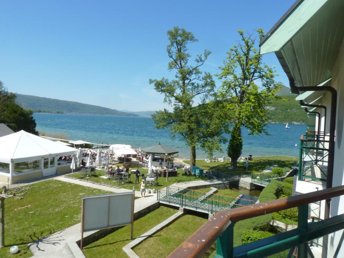 La Baie Des Voiles ,Vue Lac D'Annecy ,Plage Privee 뒤엥 외부 사진