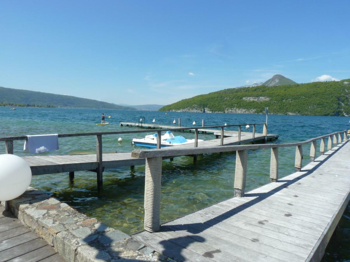 La Baie Des Voiles ,Vue Lac D'Annecy ,Plage Privee 뒤엥 외부 사진
