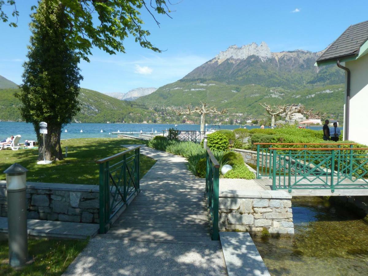 La Baie Des Voiles ,Vue Lac D'Annecy ,Plage Privee 뒤엥 외부 사진