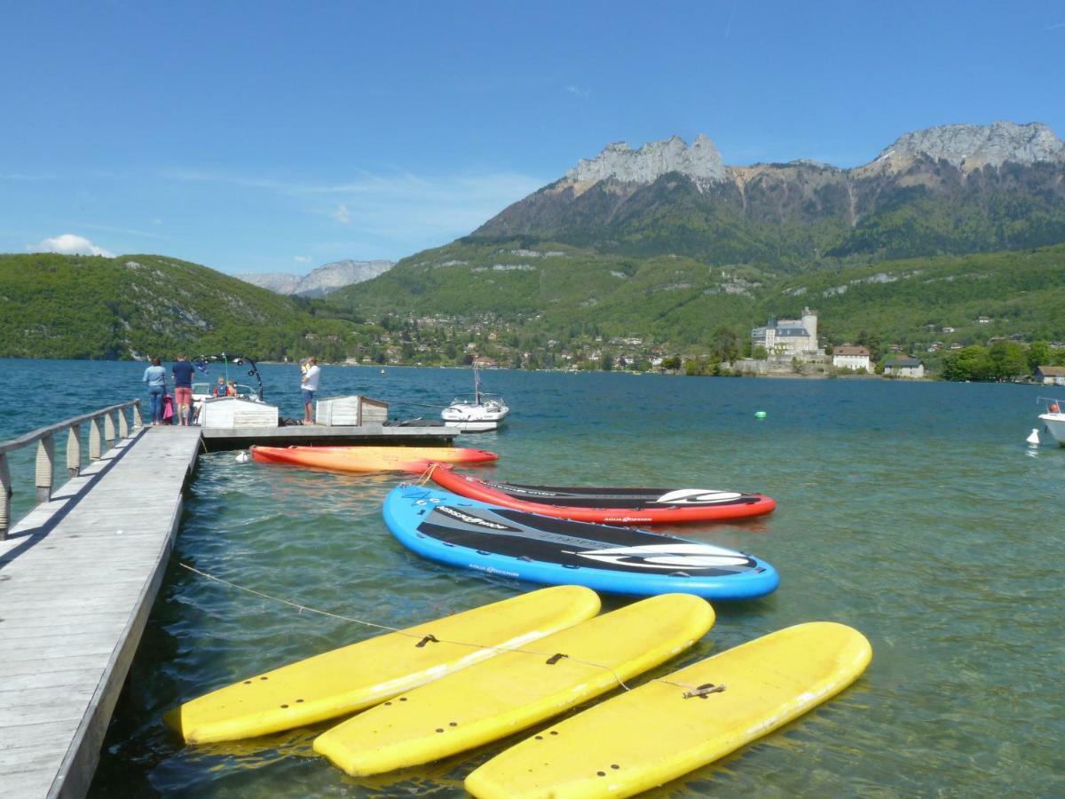 La Baie Des Voiles ,Vue Lac D'Annecy ,Plage Privee 뒤엥 외부 사진