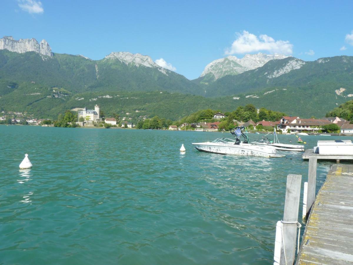 La Baie Des Voiles ,Vue Lac D'Annecy ,Plage Privee 뒤엥 외부 사진
