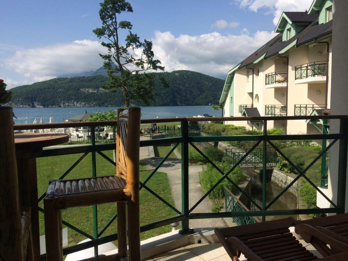 La Baie Des Voiles ,Vue Lac D'Annecy ,Plage Privee 뒤엥 외부 사진